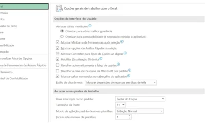 Solucionar problemas de Excel lento ou travando